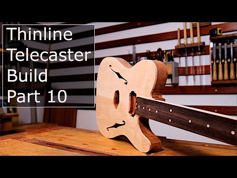 Thinline Telecaster build part 10