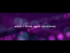 When I Think Upon Christmas - Hillsong Worship (lyric video)
