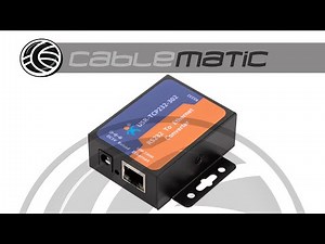 Módulo T24 RS232 serie a ethernet TCP/IP modelo USR-TCP232-302 - distribuido por CABLEMATIC ®