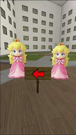 Escape Nextbots Princess Peach, Mario Bros And Sonic Police #gmod