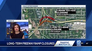 Long-term freeway ramp closures