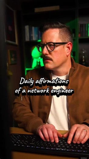 17K views · 752 reactions | My daily affirmations as a network engineer #networking #it #technology #networkengineer #tech | Adjacentnode | Facebook