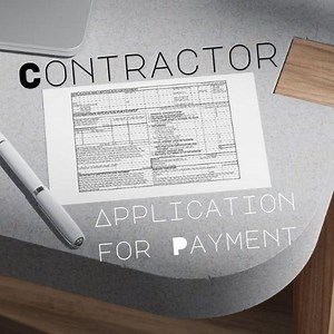 Application for Payment Excel Template | Contractor Payment Request Form | Editable Spreadsheet Download - Etsy