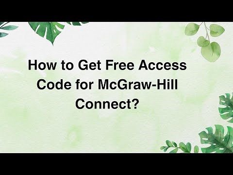 How to Get Free Access Code for McGraw-Hill Connect?