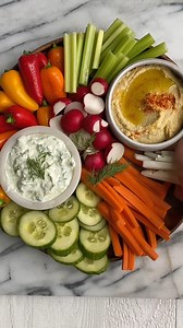 15K views · 40 reactions | HUMMUS RECIPE: https://feelgoodfoodie.net/recipe/best-hummus/ TZATZIKI RECIPE: https://feelgoodfoodie.net/recipe/tzatziki-sauce/ Bringing a crudite board to your holiday party? Well, no cruidte board is complete without some dips! | Feel Good Foodie | Facebook