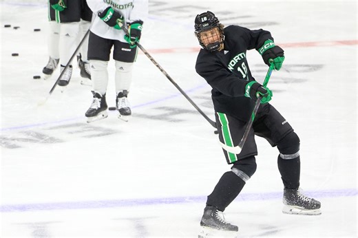 How Keaton Verhoeff became one of UND's top hockey prospects ever