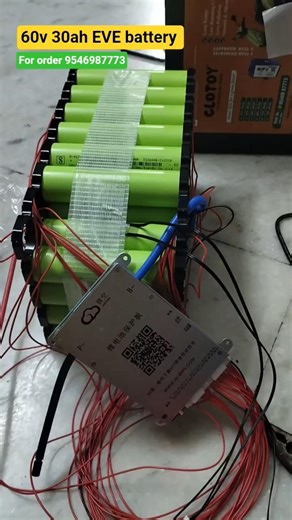 60V 30Ah Lithium Battery Pack BMS Wiring | JK Smart BMS Installation | Clotoy Battery Build