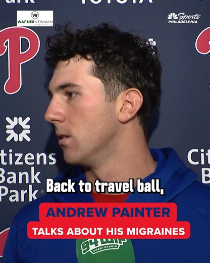 Andrew Painter was scratched from his start due to a migraine .. then came out in the third inning and held the D-Backs to 3 hits in five innings.Hear from him postgame after Sunday's 4-3 loss to the D-Backs. | @WapnerNewman