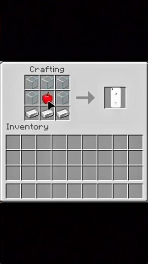 Minecraft iPhone recipe ☠️☠️☠️