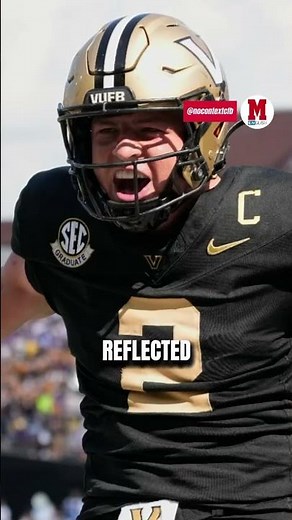 Diego Pavia and his mom steal the show in emotional win over LSU ❤️🏈 #shorts