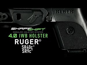 Ruger SR40c IWB Holster for Concealed Carry - Alien Gear Holsters