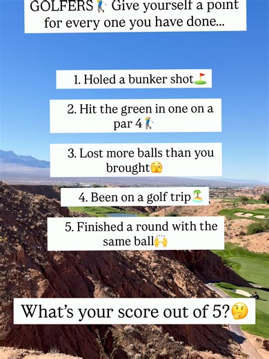 How Many Points Are You Scoring in Golf?
