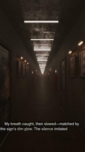 Fading Screams and a Flickering Elevator Sign #shorts