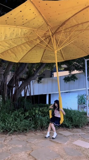 3.4K views | Enjoy Fun Moments Under the Giant Umbrella. #JoyfulMoments #GiantUmbrella #SunnyDays #SimplePleasures #OutdoorFun | Doraya Jennings | Facebook