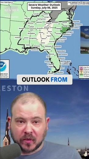 Chantal Tornado Risk: Severe Weather Outlook for the Carolinas