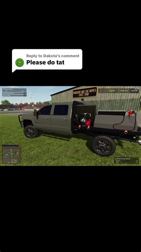 Replying to @Dakota btw yall can put a gooseneck to #fypシ #bubbatruck🌾 #fs25 #farmingsimulator25 #trending