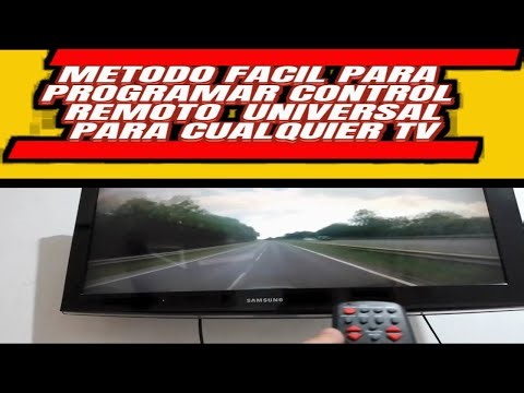 Como programar Control Remoto Universal FACIL Y SENCILLO para cualquier TV 2025