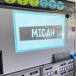 There are so many ways to use the random selector! I plan on using it the first day to make sure students are listening to each other and build community the first day! My students think the random student selector is the greatest thing EVER! They feel like they’re on a game show! We use it to answer questions, vocabulary review, desk checks, group leaders, reflect on learning, prize winners, so many possibilities! I’ve used them for math lessons: prime/composite, factors/multiples, ways to make