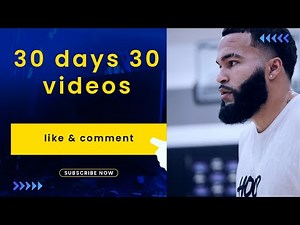 From Day 1 To Day 30: Why I'm Posting Every Day For 30 Days...