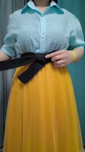 Learned to maximize strengths and avoid weaknesses in dressing#Ordinary people’s summer film outfit