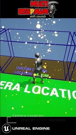 Stop Camera before Player Respawns on Unreal Engine