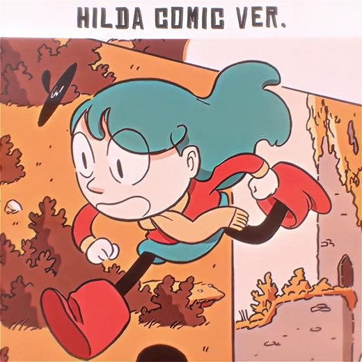 Hilda: Comic vs Animation Comparison