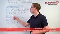Wie berechnet man den größten gemeinsamen Teiler (ggT)?