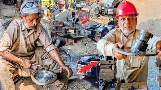 Real Mechanic's Adventure // How Discerning Mechanic Stage Broken Truck Trailer King Pin Replacement | HD Channel | Facebook