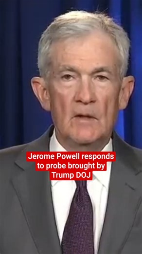 President Donald Trump says he doesn’t know anything about the criminal investigation into the Federal Reserve, despite his long held criticism of the agency’s Chair Jerome Powell. In a statement on Sunday, Powell accused the investigation of being politically driven. President Trump has long pressured the independent central bank head to do more to slash interest rates. “The threat of criminal charges is a consequence of the Federal Reserve setting interest rates based on our best assessment of