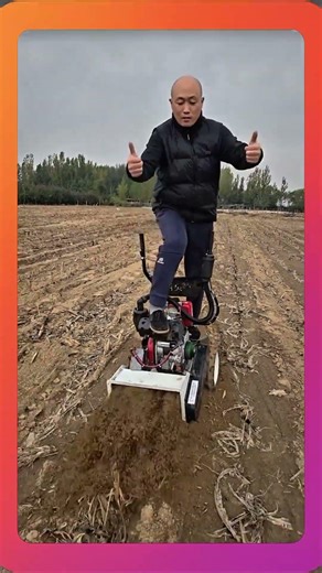 Compact Mini Tractor in Action for Efficient Farm Work