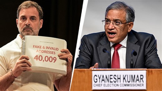 House No. 0 to name duplications, EC counters Rahul Gandhi's charges