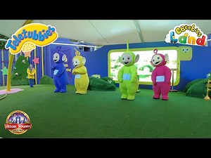 Teletubbies Big Band Live Show at CBeebies Land Alton Towers