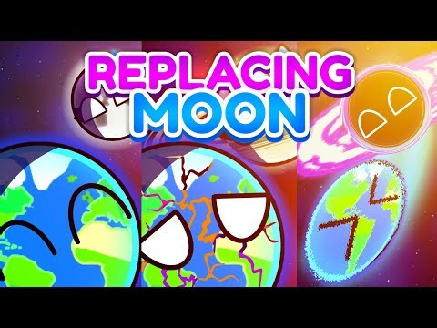 What Happens If We Replaced Our Moon With Different Objects? | Simulation | Planetballs