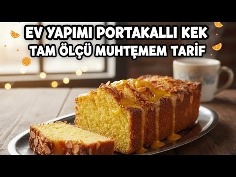 Portakallı Batton Kek Tarifi