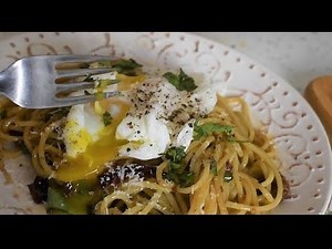 Chopped Challenge | Spicy Asian Spaghetti | turn spaghetti into ramen noodle | recipe with Linda