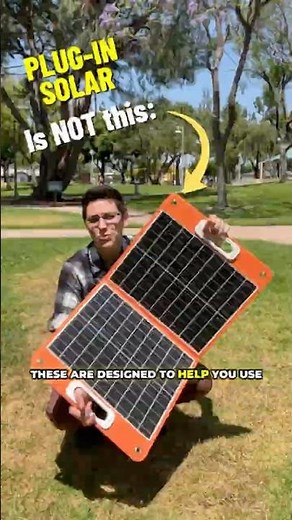 What IS Plug-In solar?