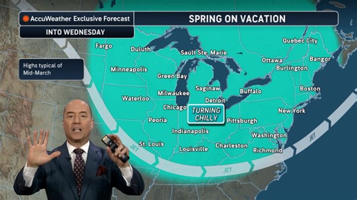 Spring to take a mini-vacation in the Midwest, Northeast