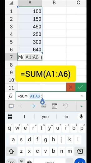 Interview lo Adige Excel Question 😳 | SUM Formula Telugu