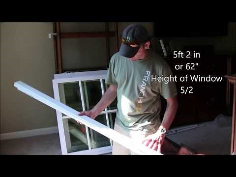 Sash Pack DIY Window Replacement PVC Easy Cheap Affordable