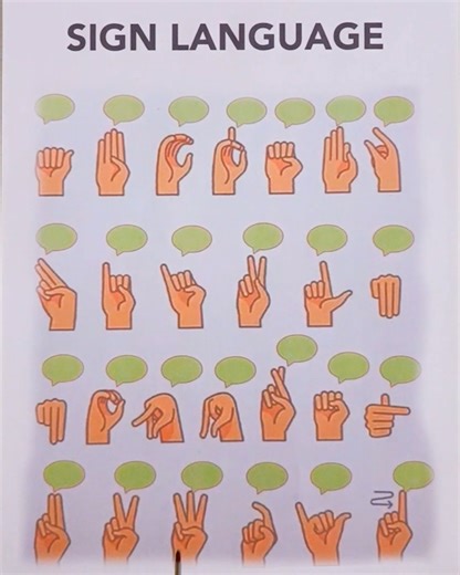 9.9M views · 59K reactions | The Sign Language | Magic Hands Creations | Facebook