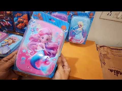 🎀 Unboxing & Review: Cute 3D Sofia Barbie Disney Princess Multi-Layer Pencil Box ✨
