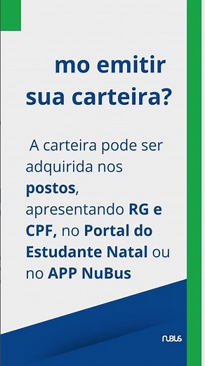 Como emitir a Carteira de Estudante?
