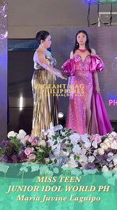 Crowning moment of Miss Teen Junior Idol World Ph Maria Juvine Laguipo | Pageant Mag Philippines