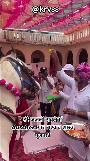 Horse worship at Thikana Jijili ll #viral
