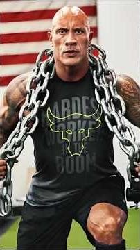 The Rock’s Secret Workout 😳 | Build Muscle Fast #rock #shorts #fitness