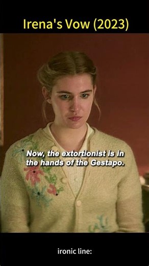 👁️ She hid 12 Jews in a Nazi officer’s own basement! | Irena's Vow (2023) 🎬 #movie#short