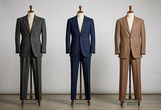 Difference Between British, Italian & American Suits | Different Suit Styles & Cuts For Men
