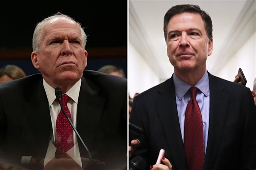 FBI launches criminal investigations of John Brennan, James Comey over Trump-Russia probe: report