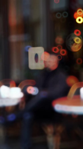 Men's Leather Pants Fashion: Join me for a Coffee?