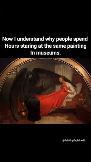 Death and the Maiden 1900 #storytelling #painting #history #facts #classicalart #death #shorts#viral